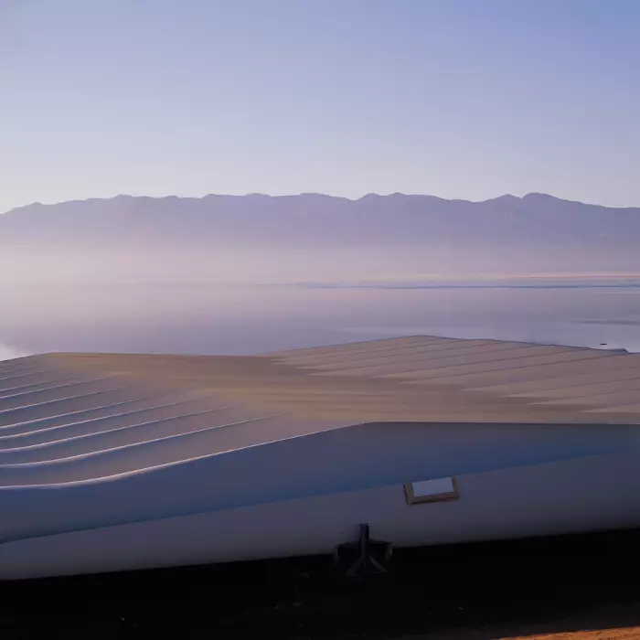 GREECE. Stylida. Windfarm about to be set up. Picture taken in 2007.